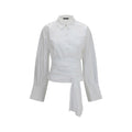 7FOR White Cotton Dress Shirt