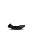 Gucci Black Calf Leather Bos Taurus Ballet Flats