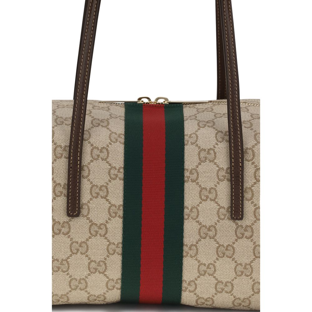 Gucci Beige Fabric Handbag