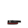 Gucci Black Calf Leather Bos Taurus Regular Belt