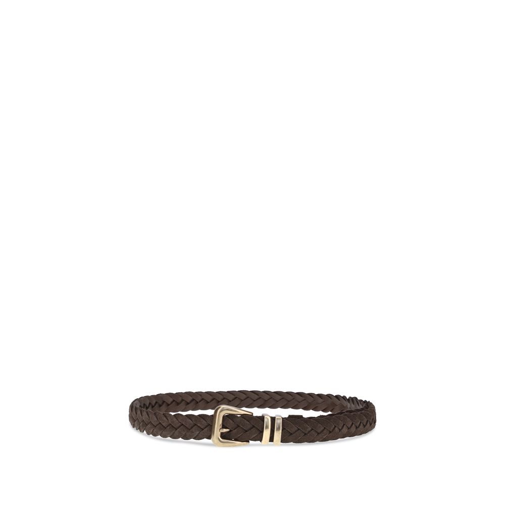 Brown Calf Leather Bos Taurus Belt