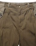 Dolce & Gabbana Brown Mid Waist Straight Cargo Trouser Pants