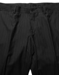 Dolce & Gabbana Dark Gray Stripes Slim Fit Formal 3 Piece Suit