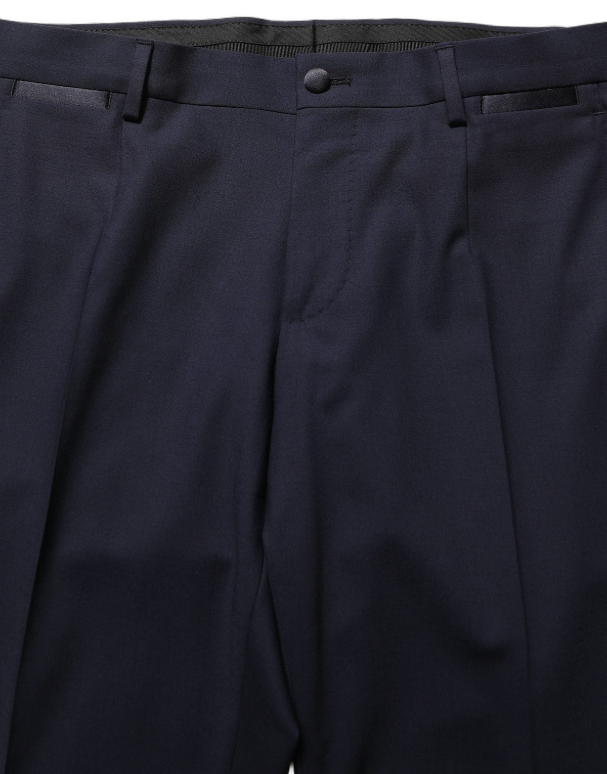 Dolce & Gabbana Dark Blue Wool Slim Fit Formal 2 Piece Men Suit