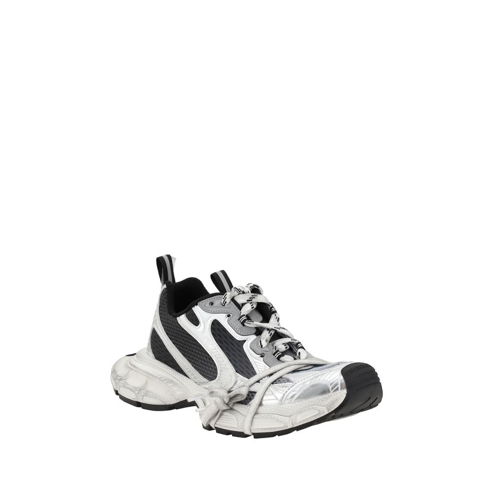 Multicolor Polyurethane Athletic Sneakers