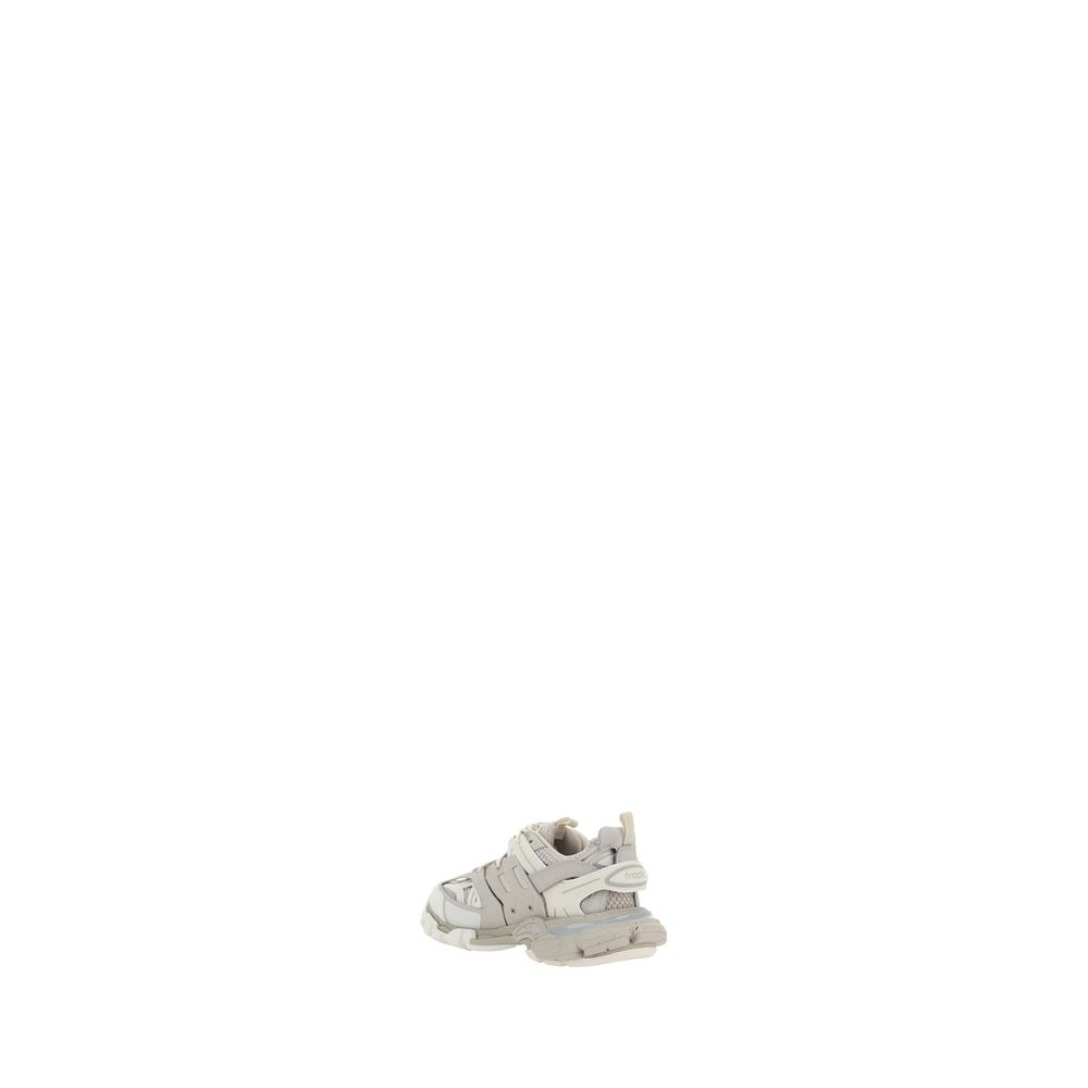 Balenciaga White Nylon Athletic Sneakers
