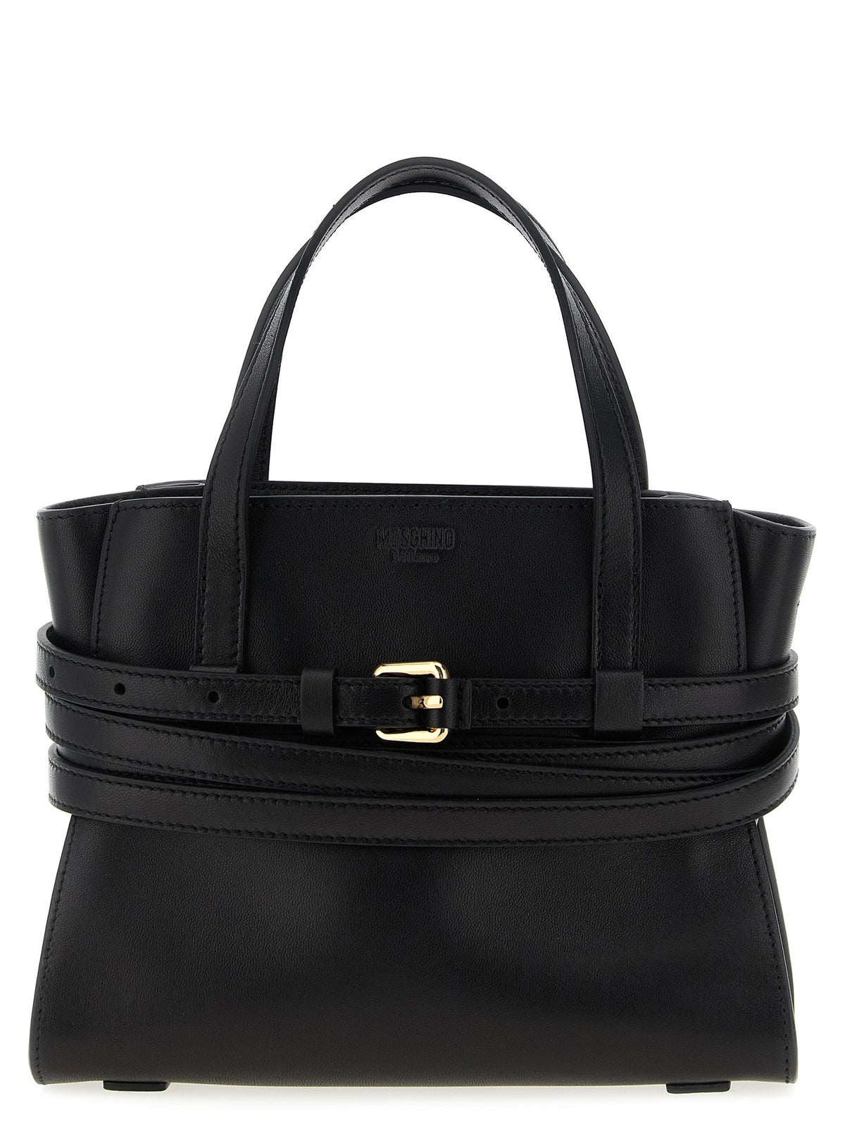 Moschino Black Polyester Handbag