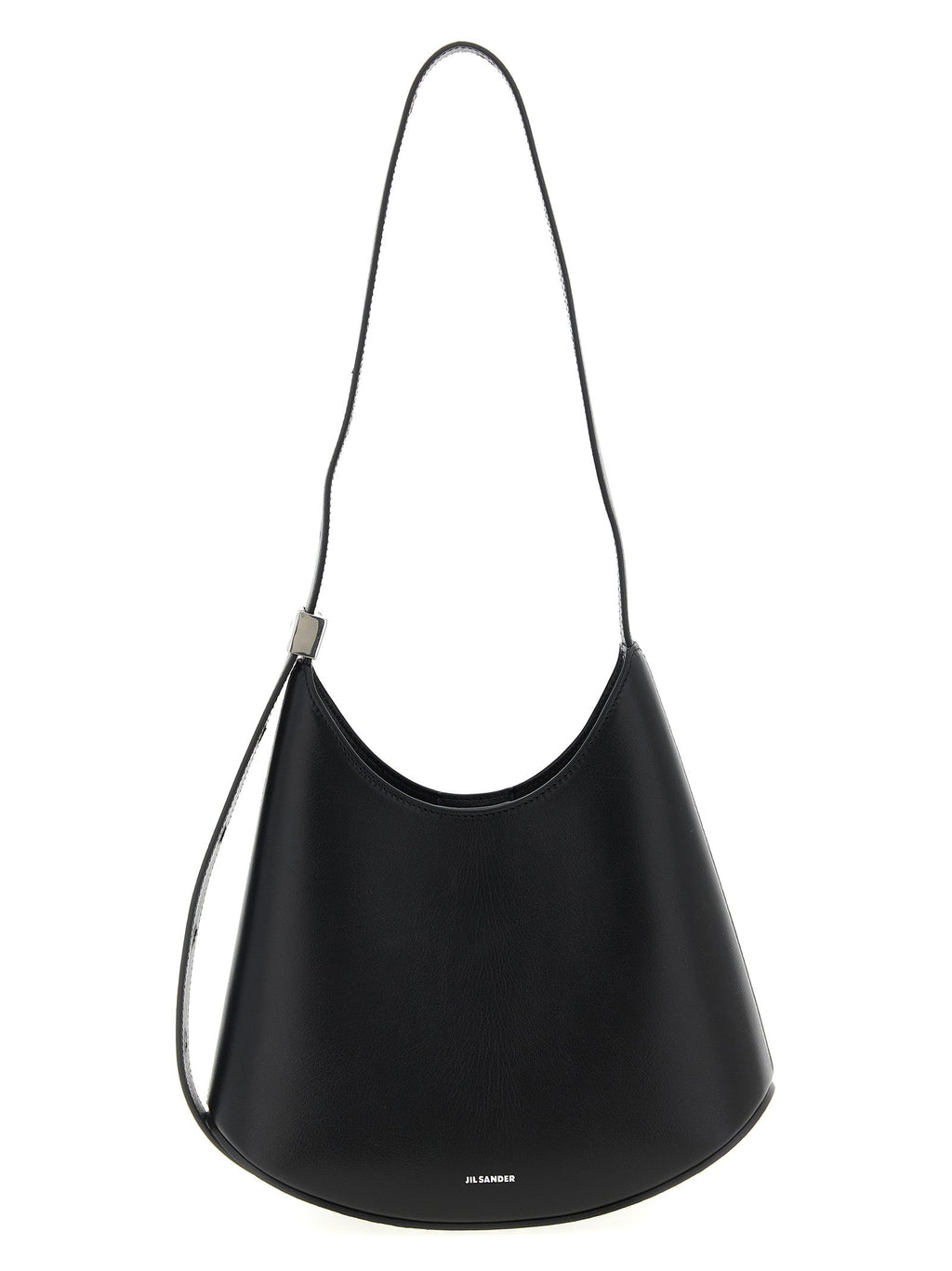 Jil Sander Black Bovine Leather Shoulder Bag