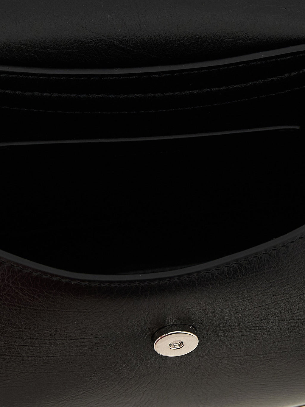 Jil Sander Black Bovine Leather Crossbody Bag