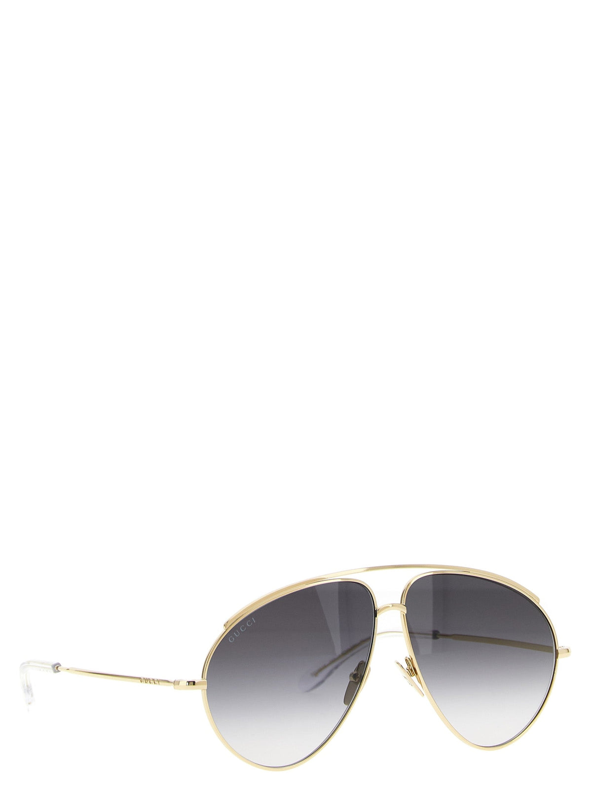 Gucci Gold Metal Sunglasses