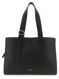 Jil Sander Black Calfskin Tote Bag