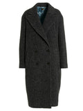 MAURIZIO MIRI Gray Viscose Coat