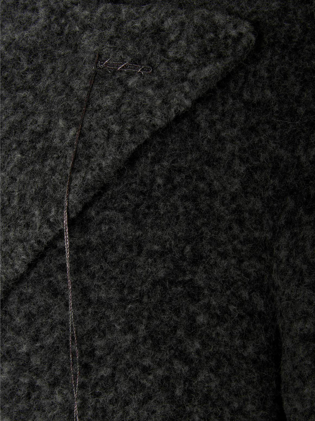 MAURIZIO MIRI Gray Viscose Coat