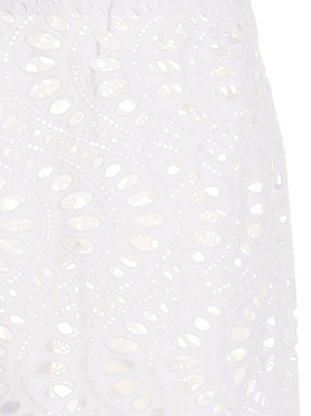 Giambattista Valli White Cotton Mini Skirt