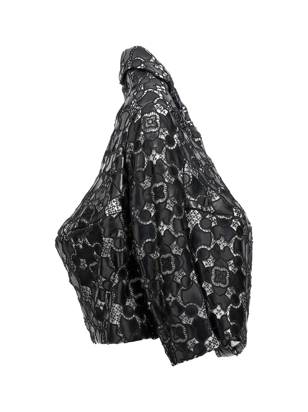 Comme Des Garçons Bicolor Polyethylene Leather Jacket
