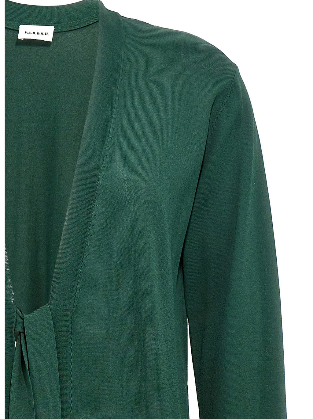 P.A.R.O.S.H. Bicolor Viscose Cardigan