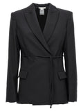 Nensi Dojaka Black Virgin Wool Blazer