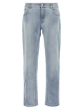 Department 5 Blue Cotton Slim Fit Jeans