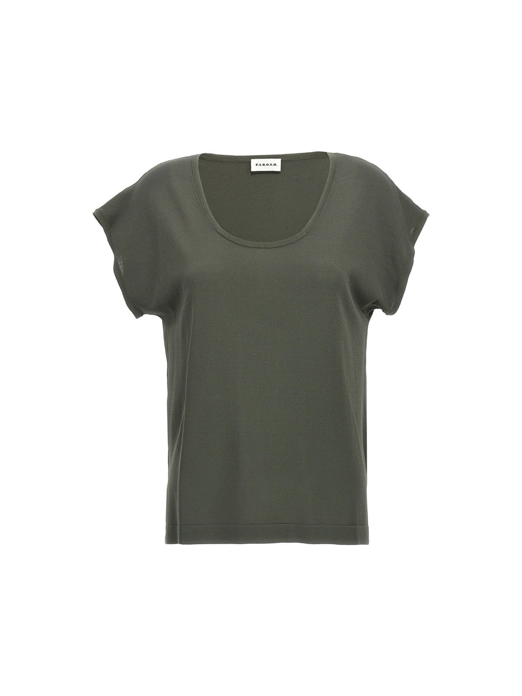 P.A.R.O.S.H. Bicolor Viscose T-Shirt