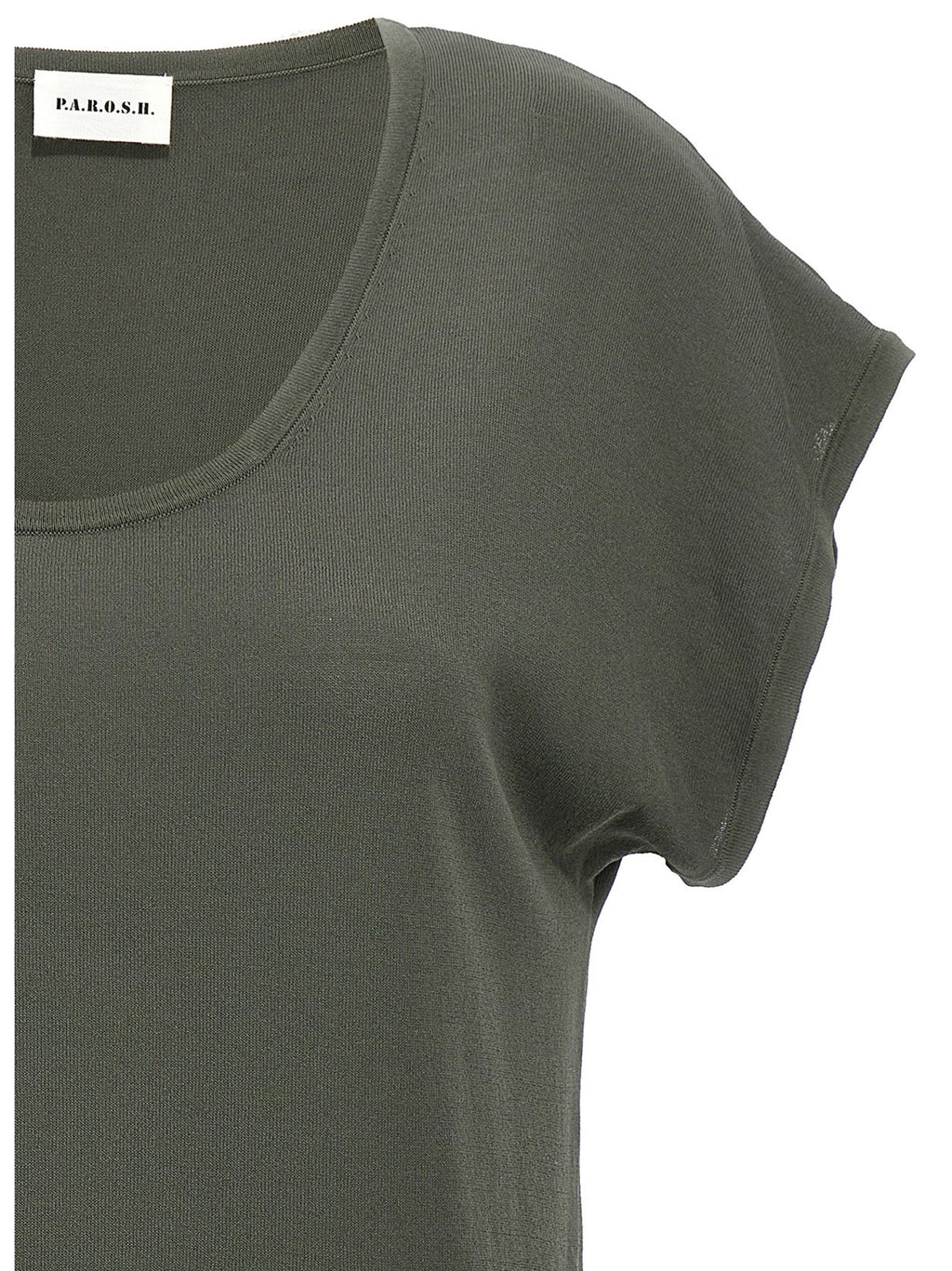 P.A.R.O.S.H. Bicolor Viscose T-Shirt