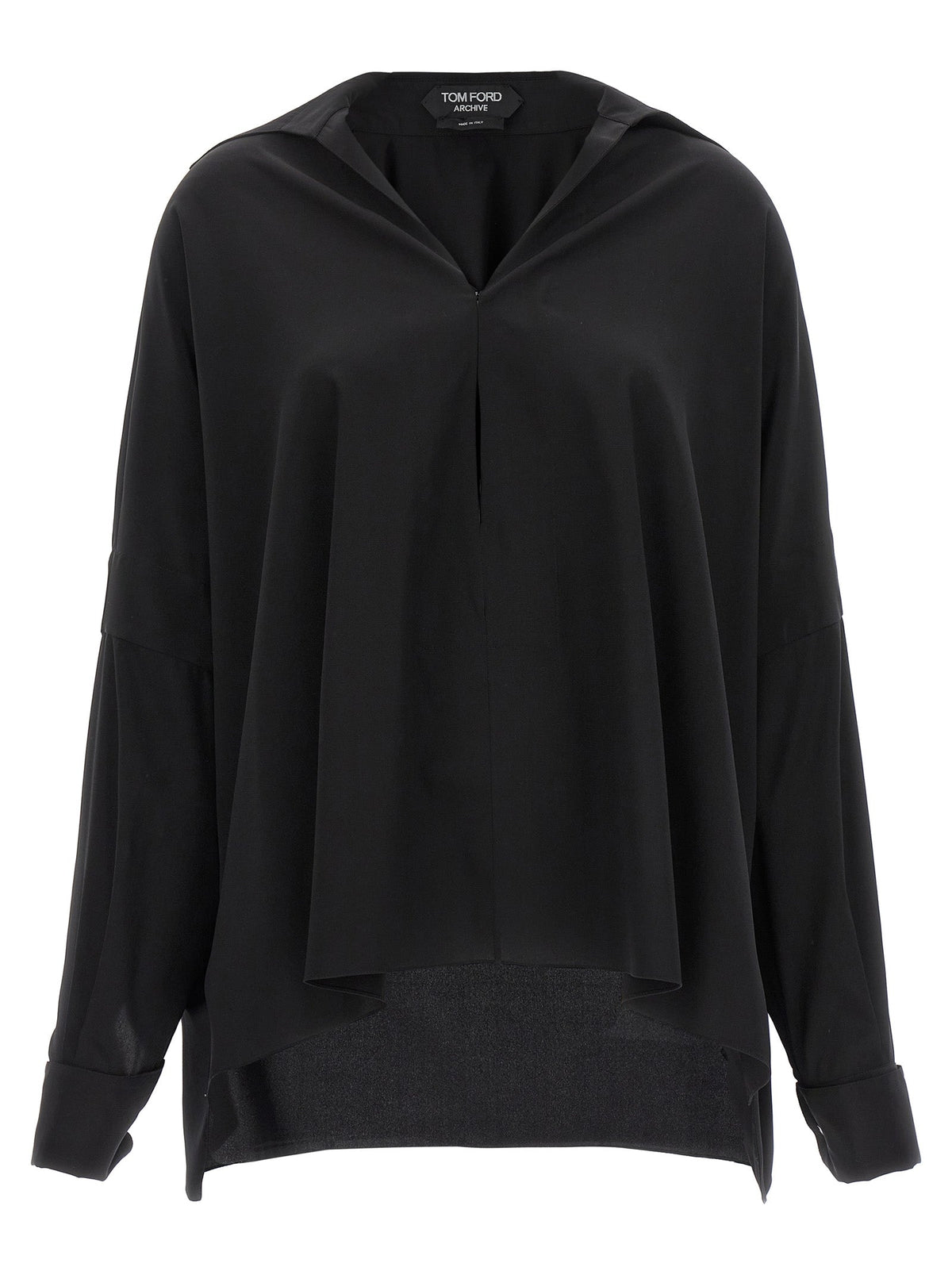 Tom Ford Black Silk Blouse