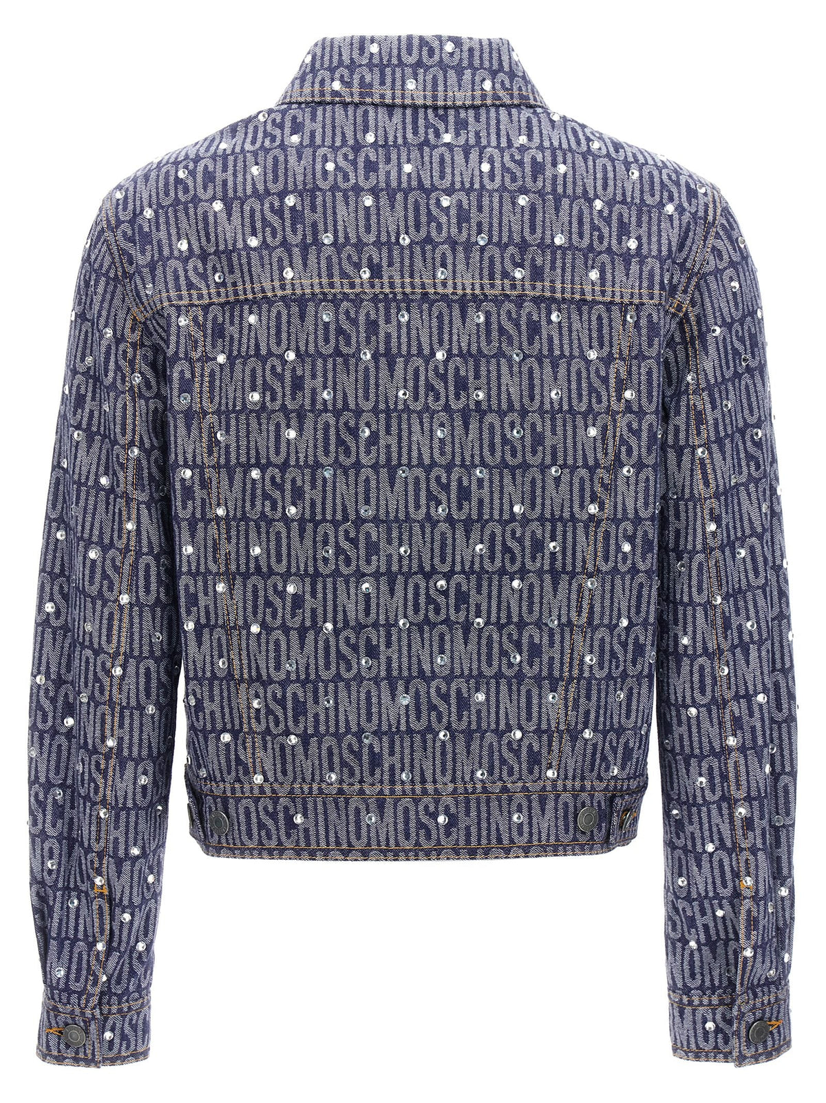 Moschino Blue Cotton Denim Jacket