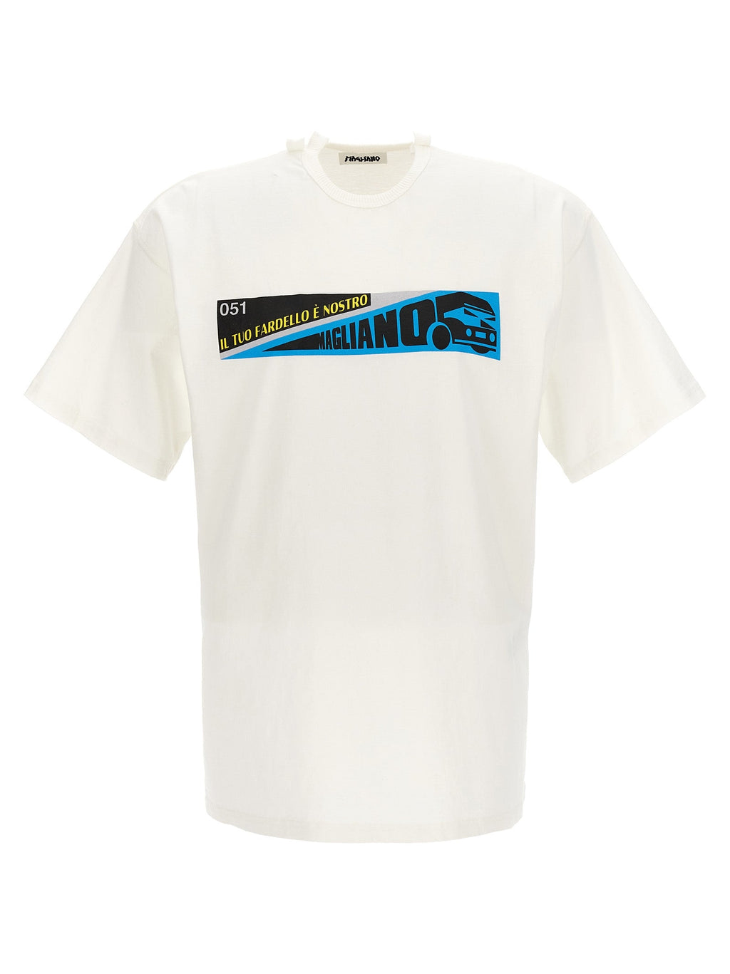Magliano White Cotton T-Shirt