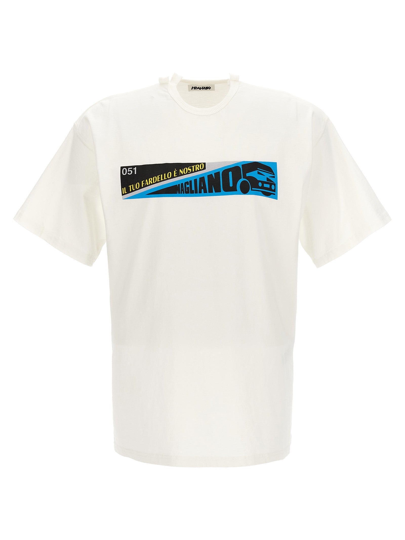 Magliano White Cotton T-Shirt