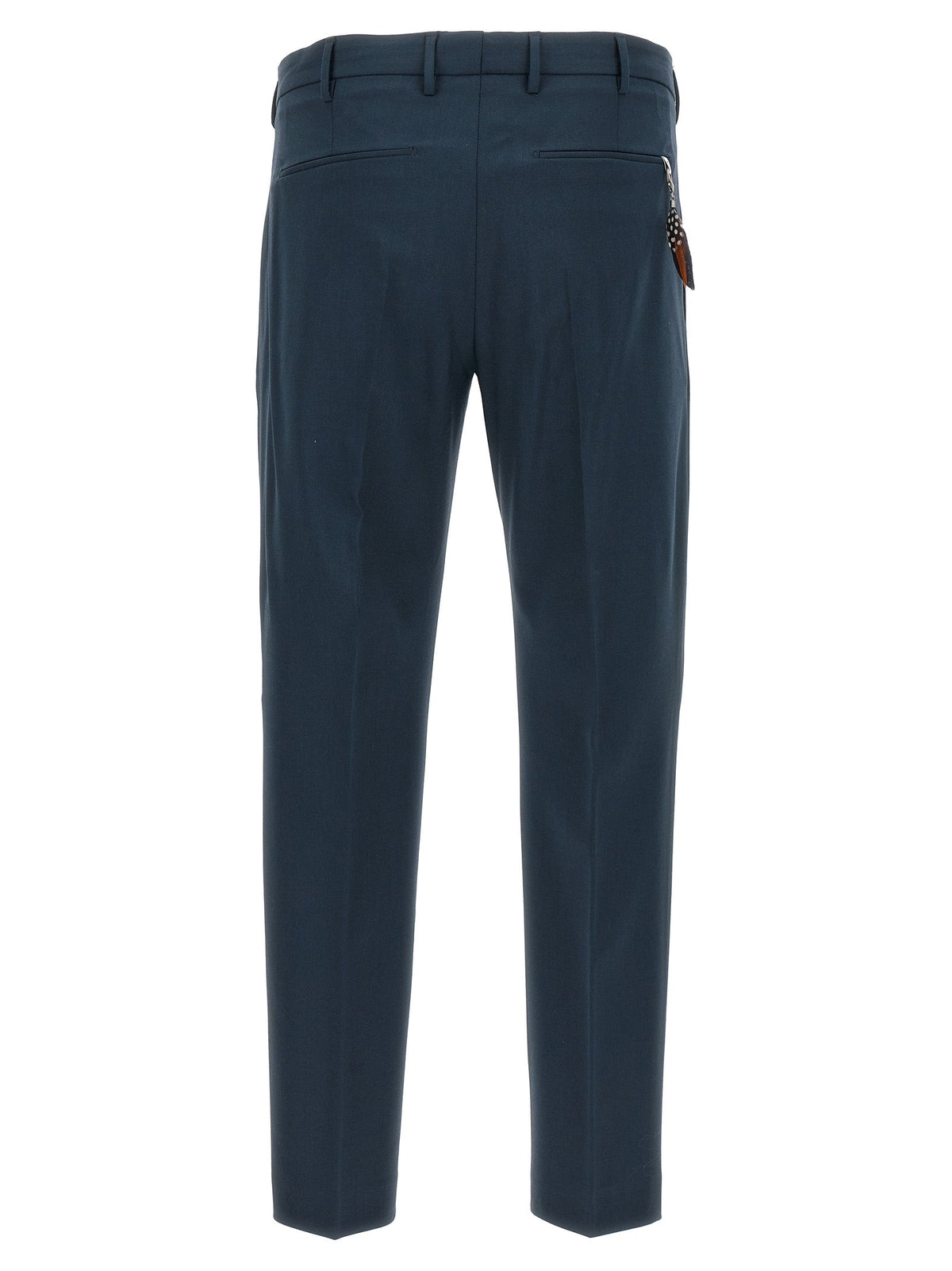 PT Torino Blue Virgin Wool Dress Pants