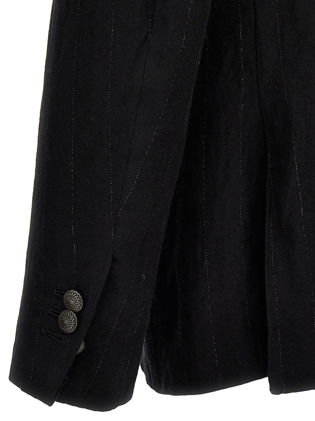 MAURIZIO MIRI Black Cotton Blazer