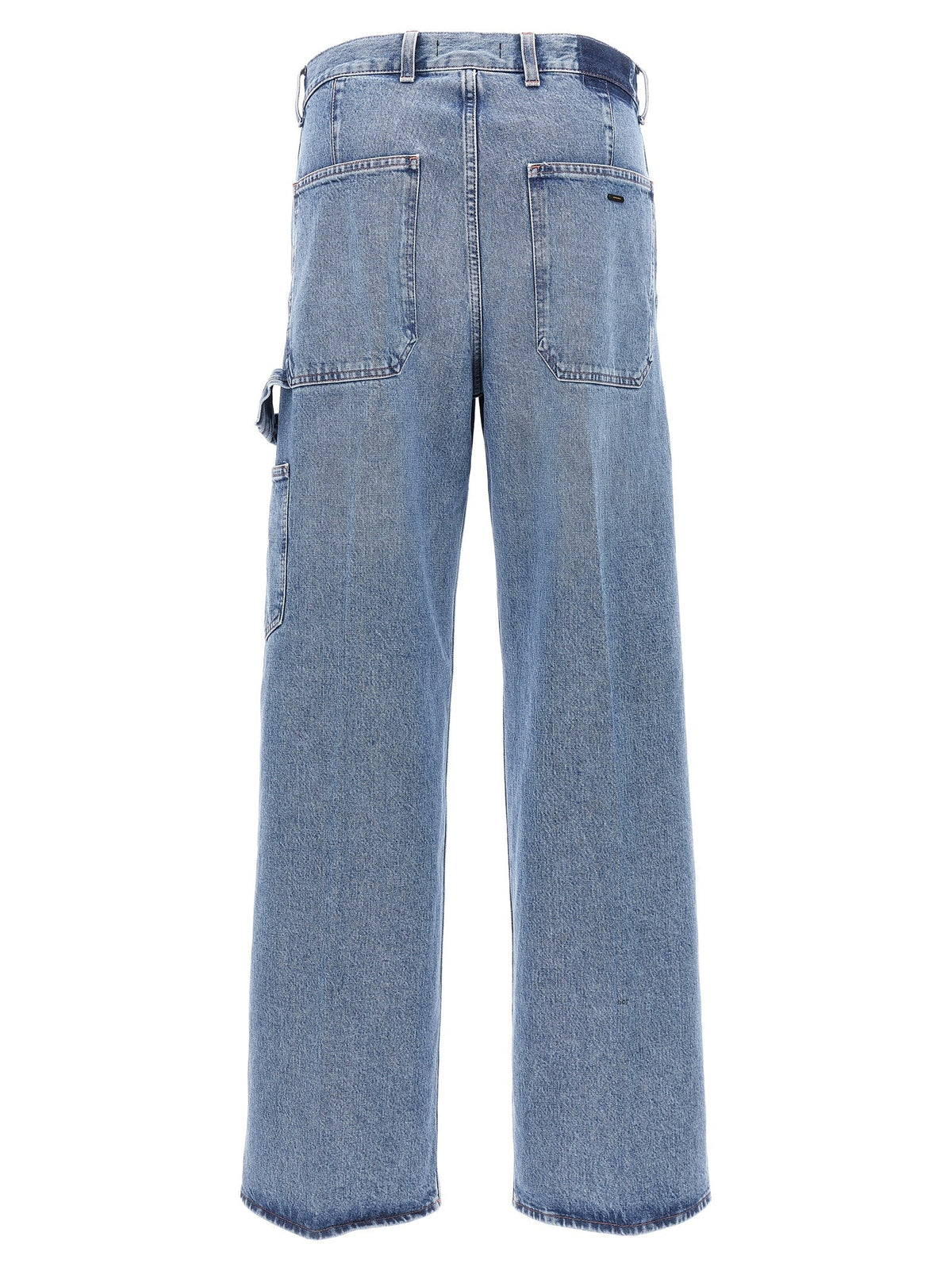 Made in Tomboy Blue Cotton Relaxed Fit Jeans