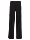 CELLAR DOOR Black Virgin Wool Dress Pants
