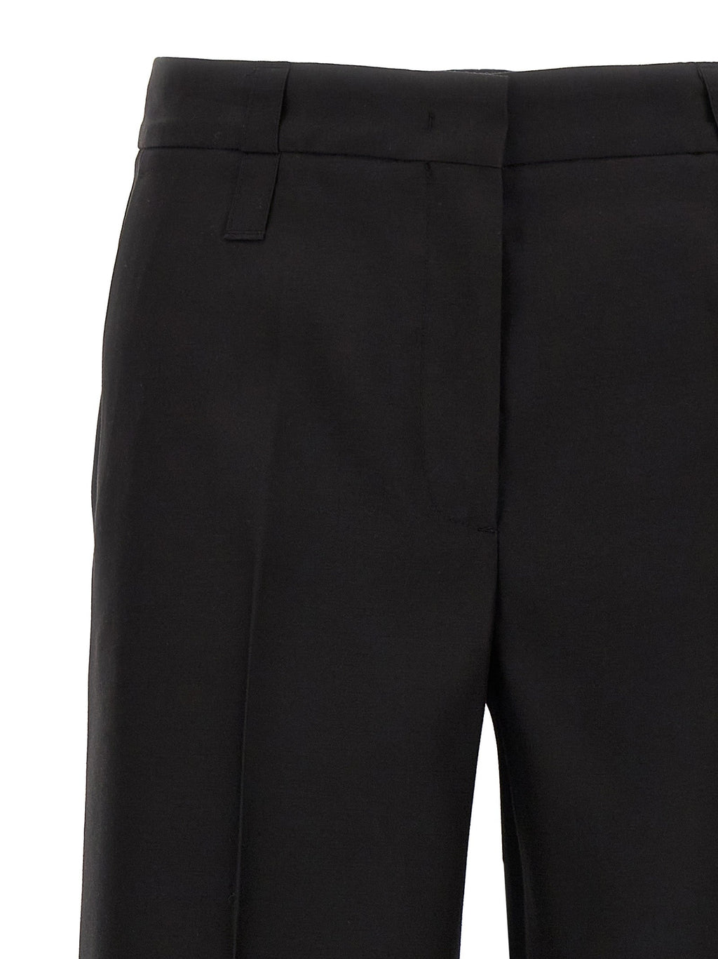 CELLAR DOOR Black Virgin Wool Dress Pants
