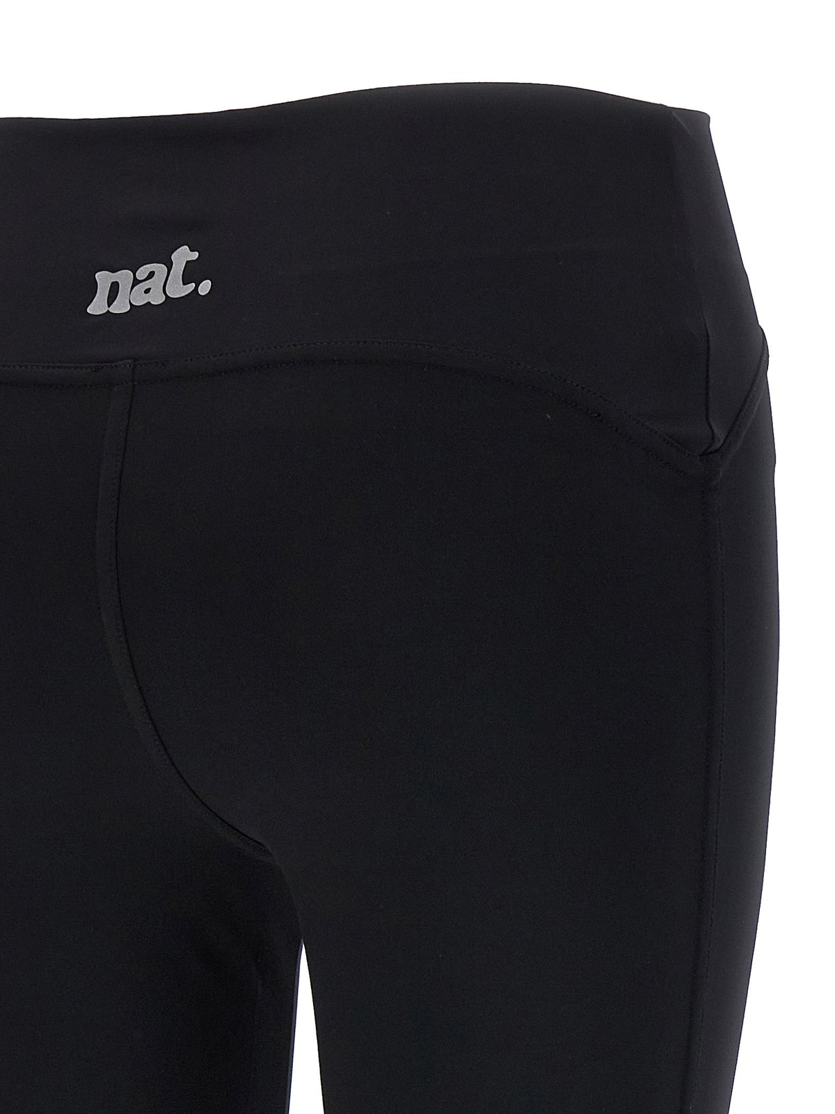 NOT AFTER TEN Black Polyamide Leggings