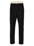 WALES BONNER Bicolor Wool Casual Pants