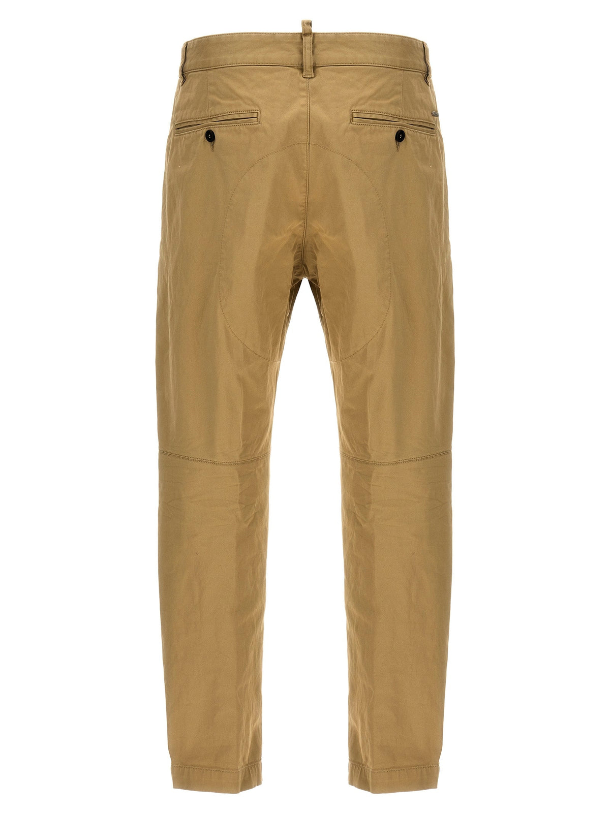Dsquared² Beige Cotton Chino Pants