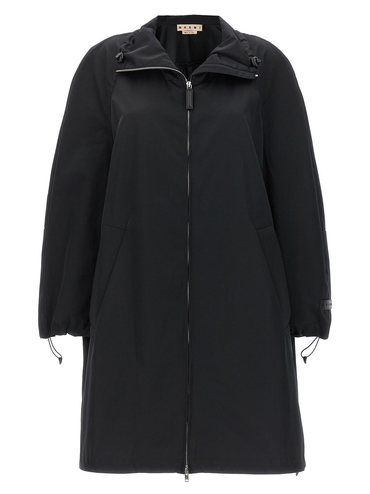 Marni Black Polyester Parka