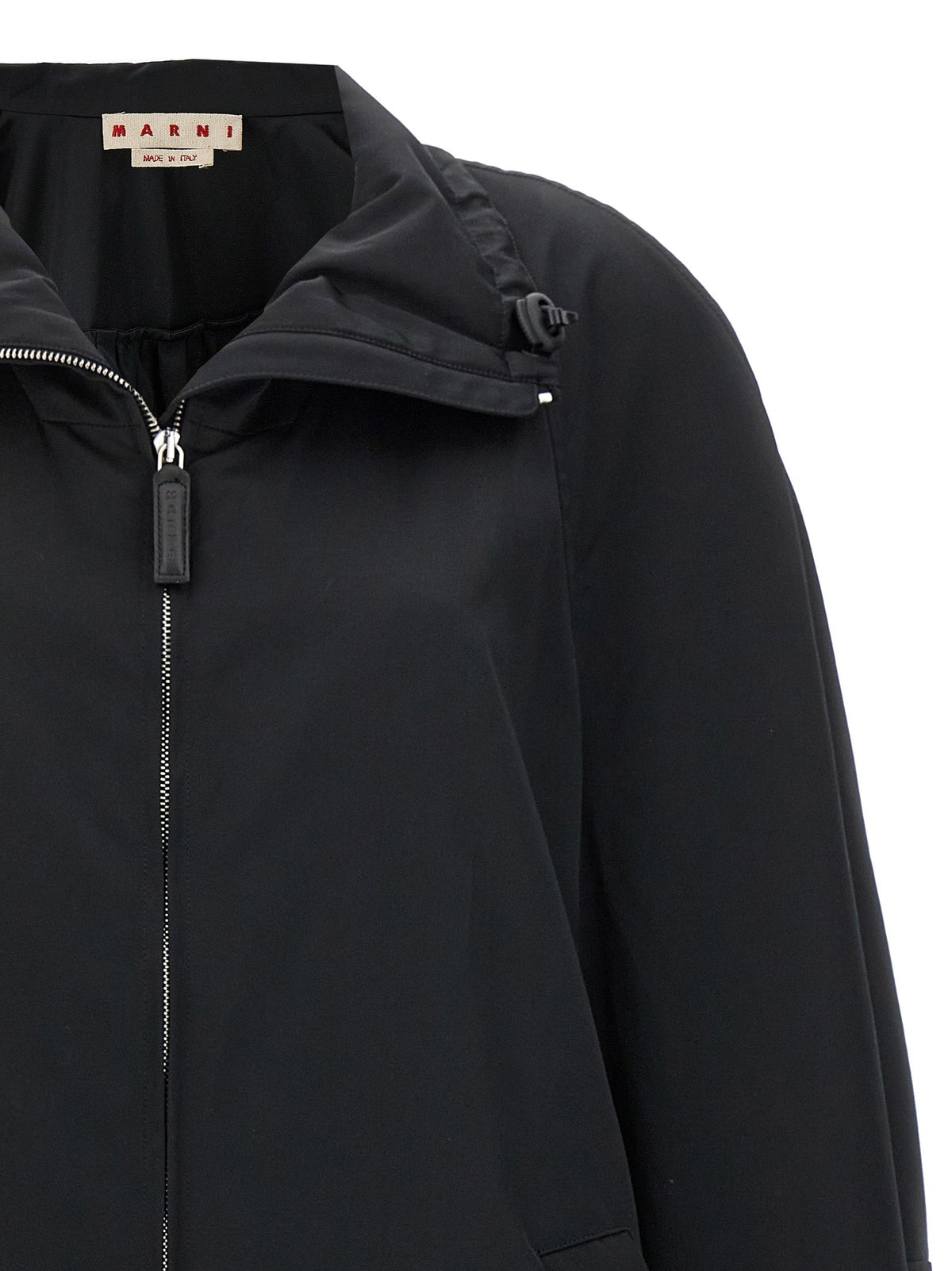 Marni Black Polyester Parka