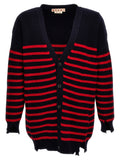 Marni Multicolor Virgin Wool Cardigan
