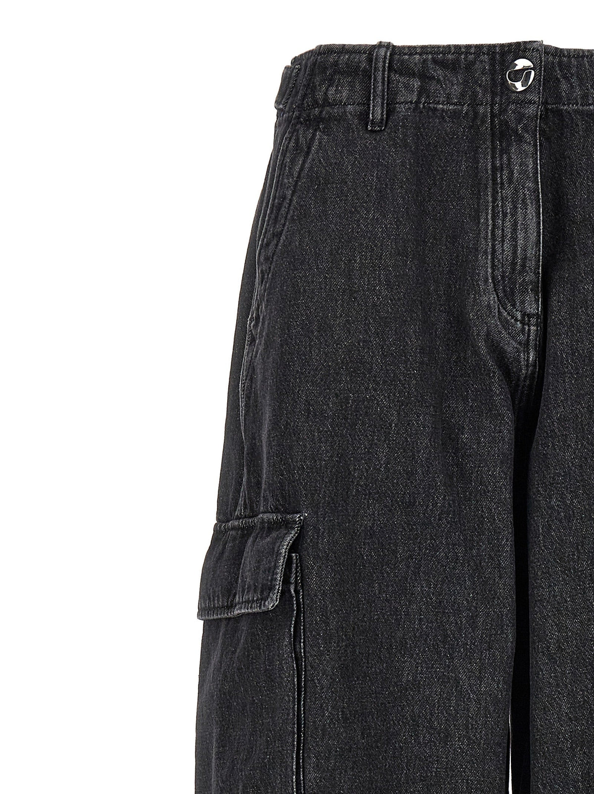 Coperni Black Cotton Jeans Denim