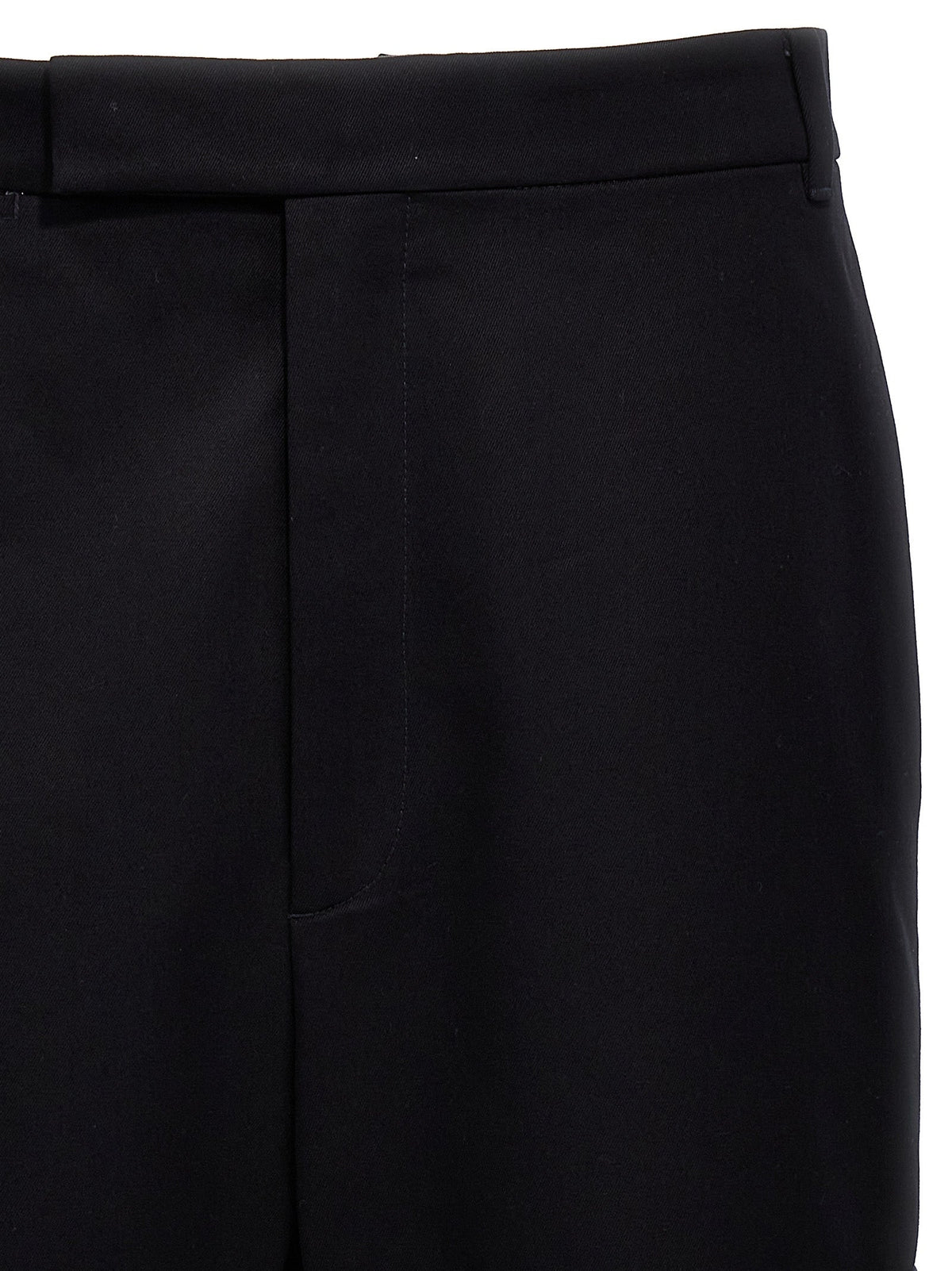 Thom Browne Blue Cotton Casual Pants