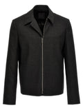Givenchy Gray Virgin Wool Jacket