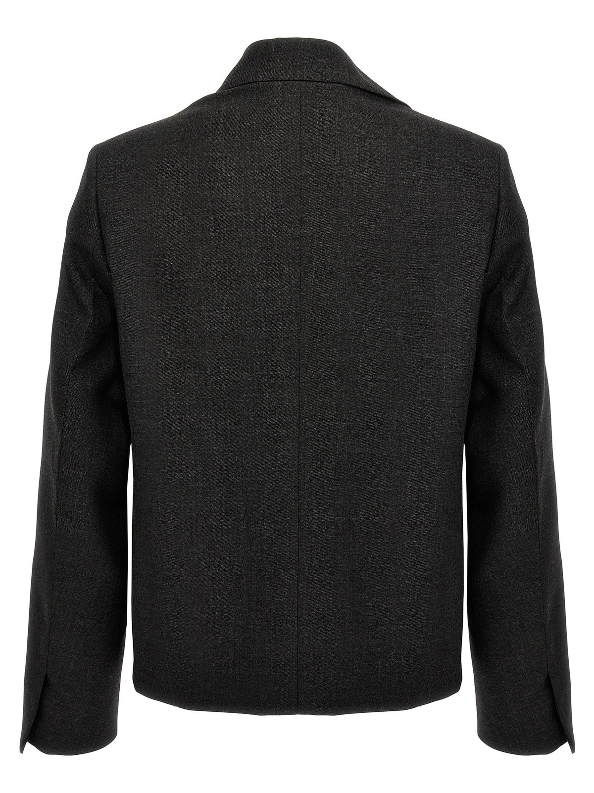 Givenchy Gray Virgin Wool Jacket
