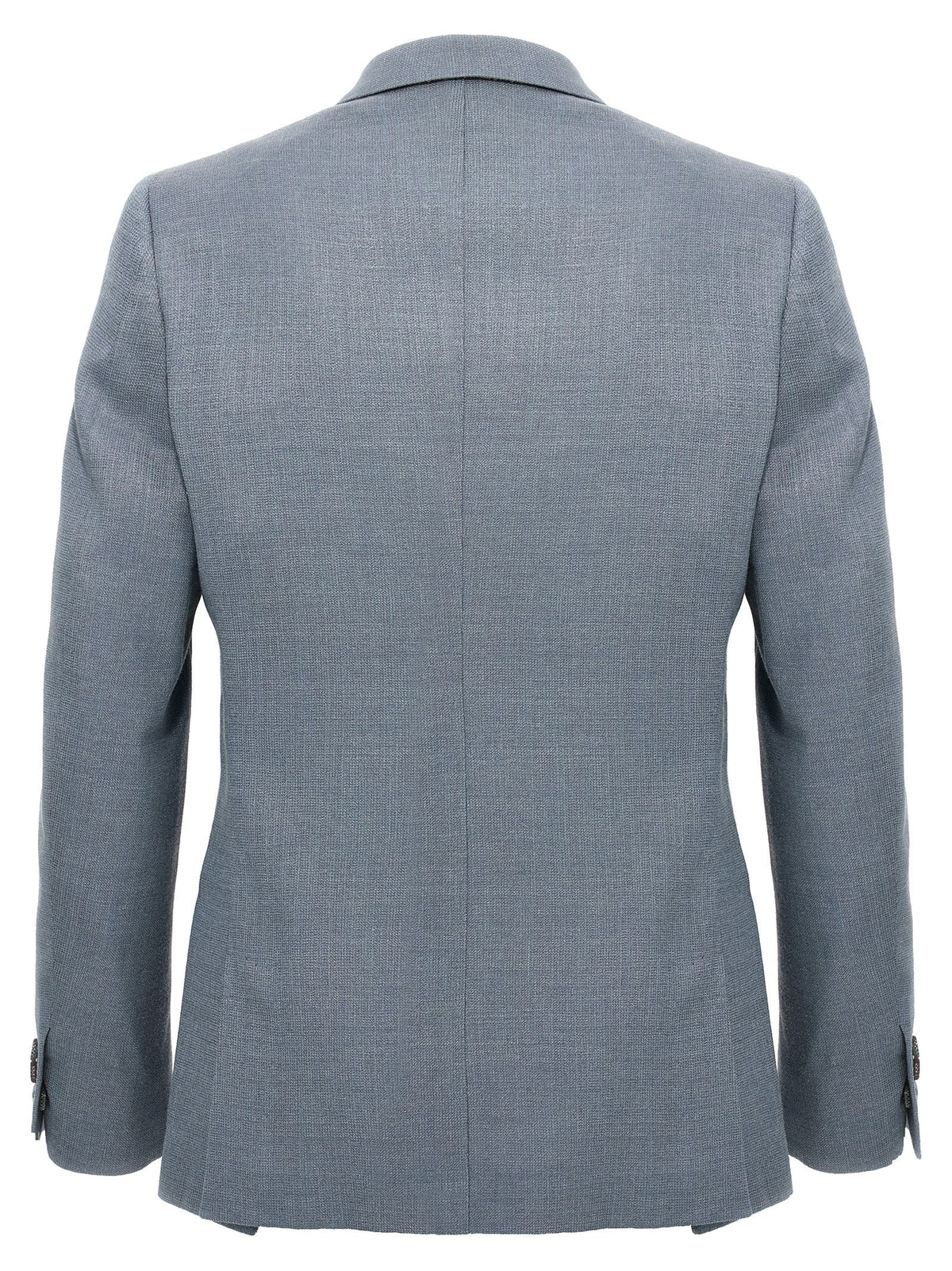 MAURIZIO MIRI Blue Silk Blazer