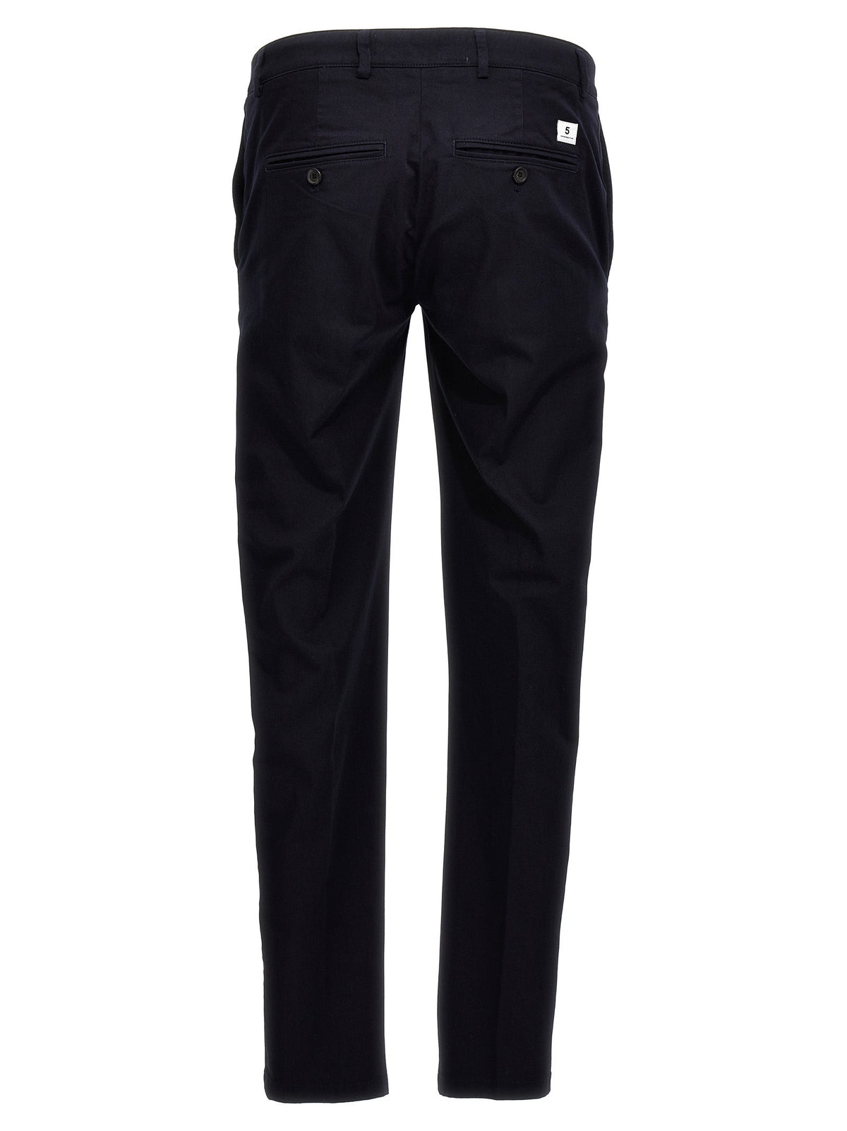 Department 5 Blue Cotton Casual Pants