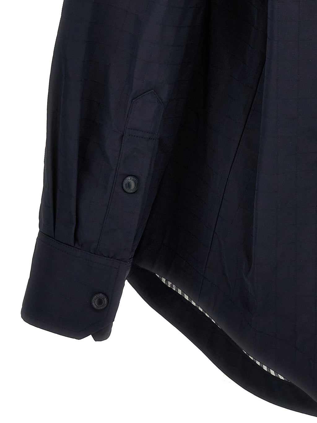 Thom Browne Blue Polyamide Blouse