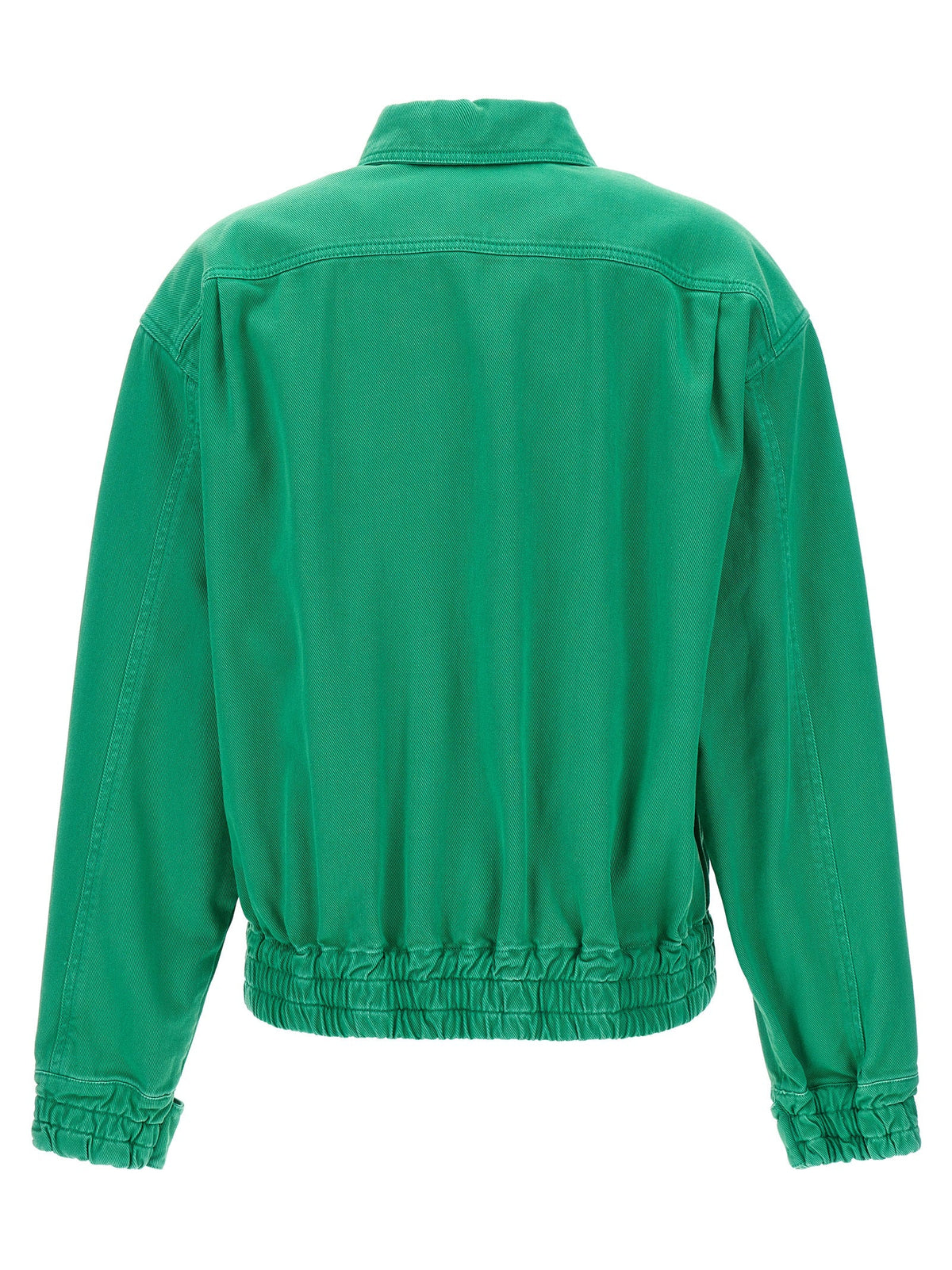 Max Mara Bicolor Cotton Full-Length Jacket