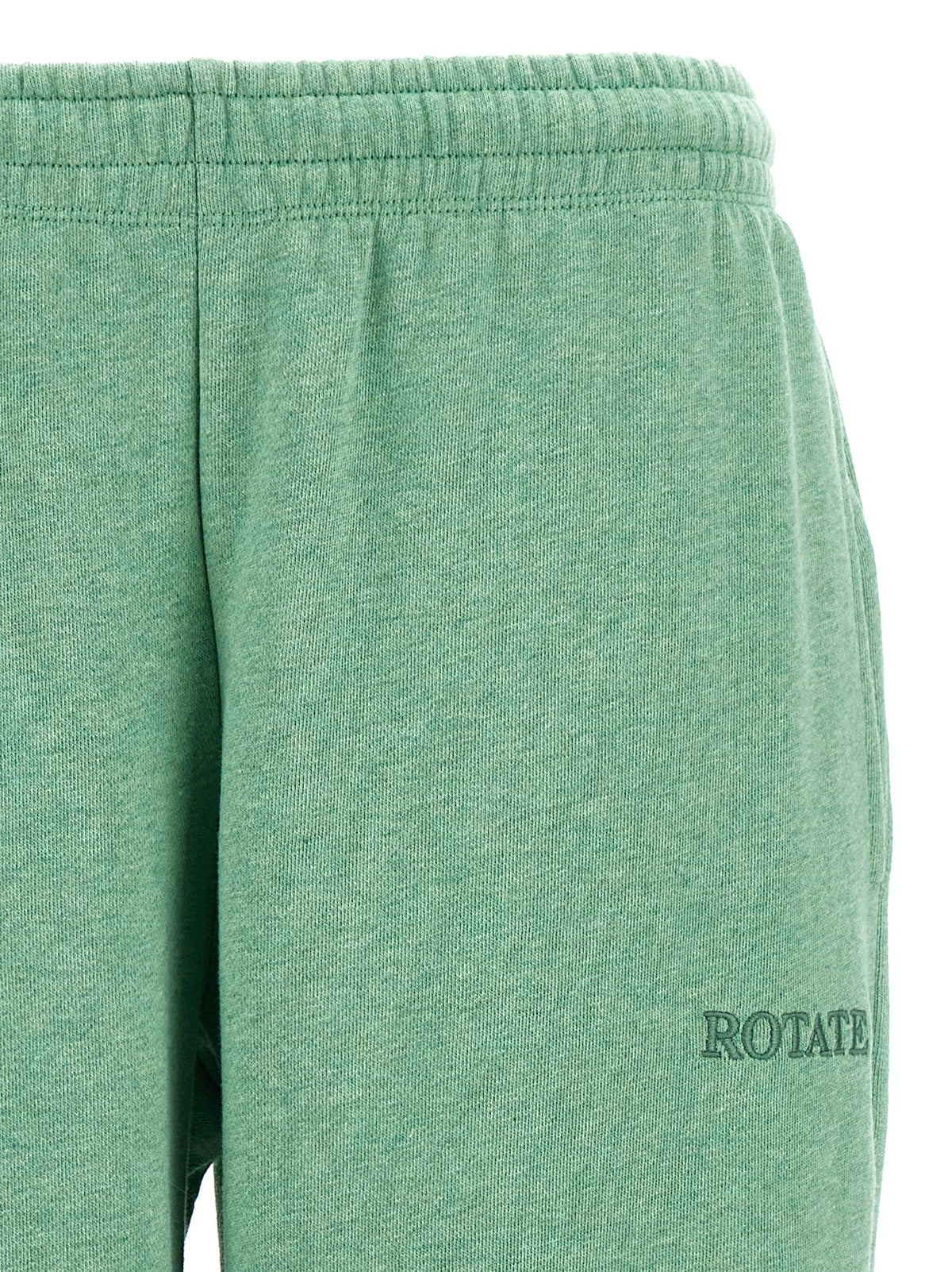 ROTATE BIRGER CHRISTENSEN Bicolor Cotton Joggers (Workout Pants)