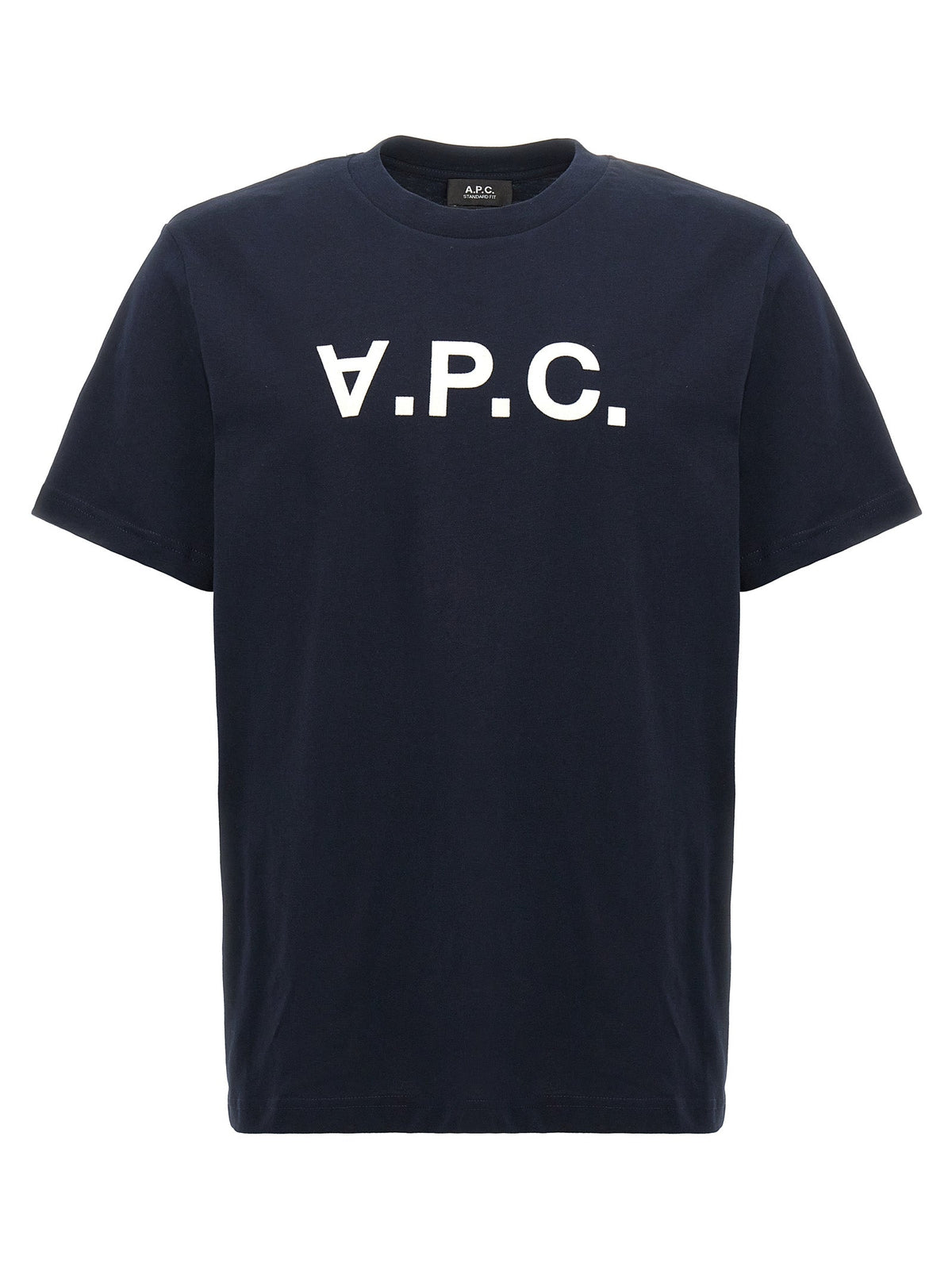 A.P.C. Blue Cotton T-Shirt
