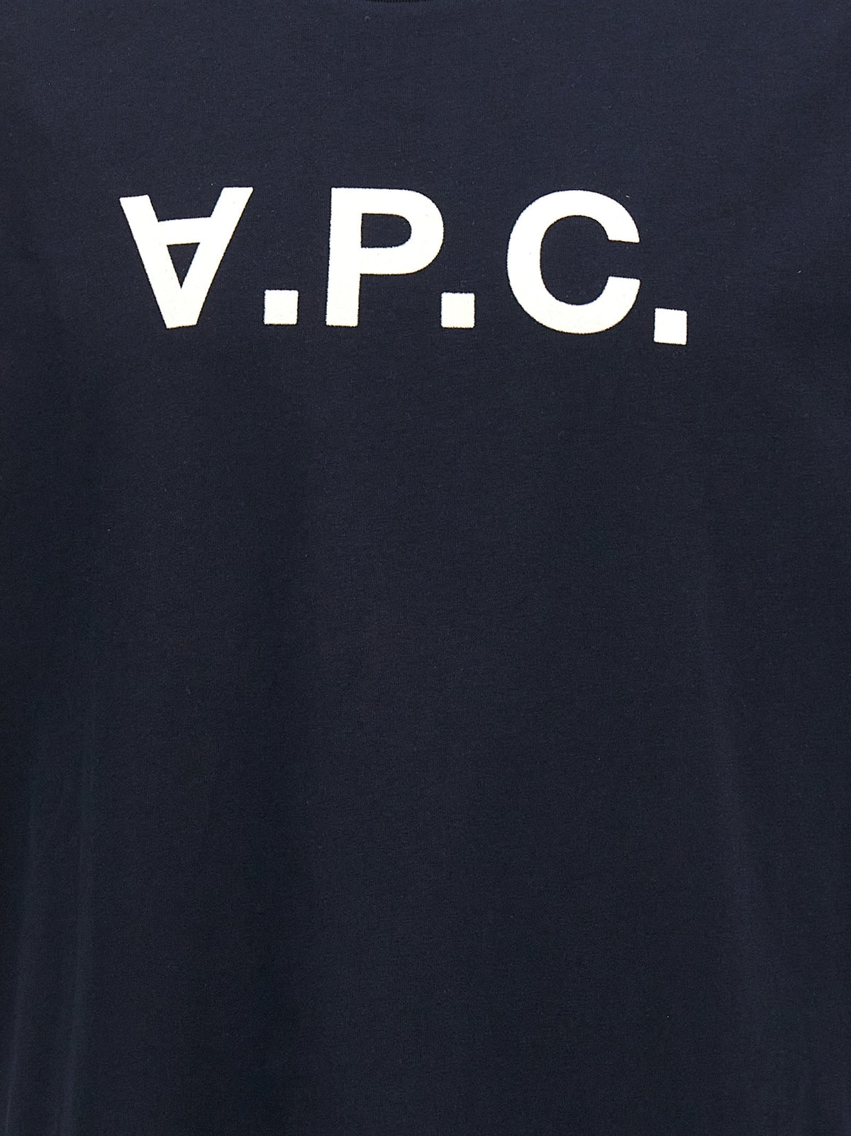 A.P.C. Blue Cotton T-Shirt